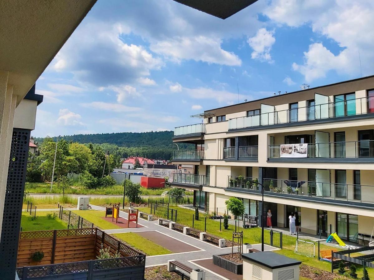 Apartament Bella Rosa Z Podziemnym Parkingiem Kielce Exteriör bild